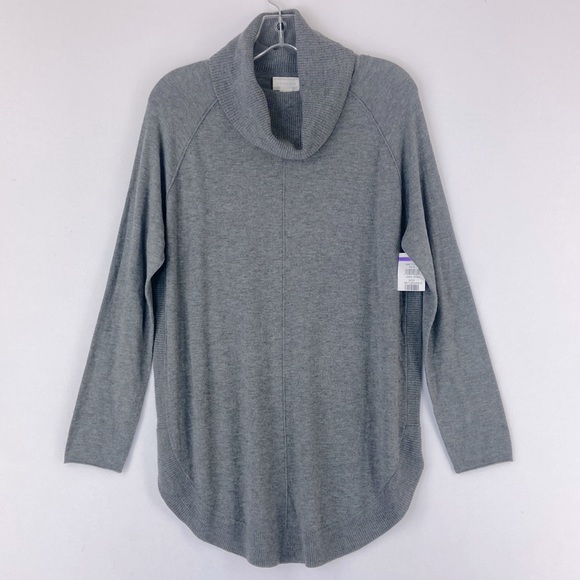 Caslon Long Sleeves Cowl Neck Pullover Sweater Size S - Picture 2 of 8